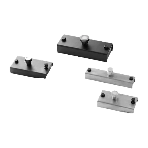 Shuttering magnets for precast concrete formwork.